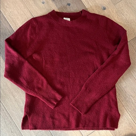 J. Crew Factory Sweaters - J. Crew Factory Women's Red Crewneck Sweater